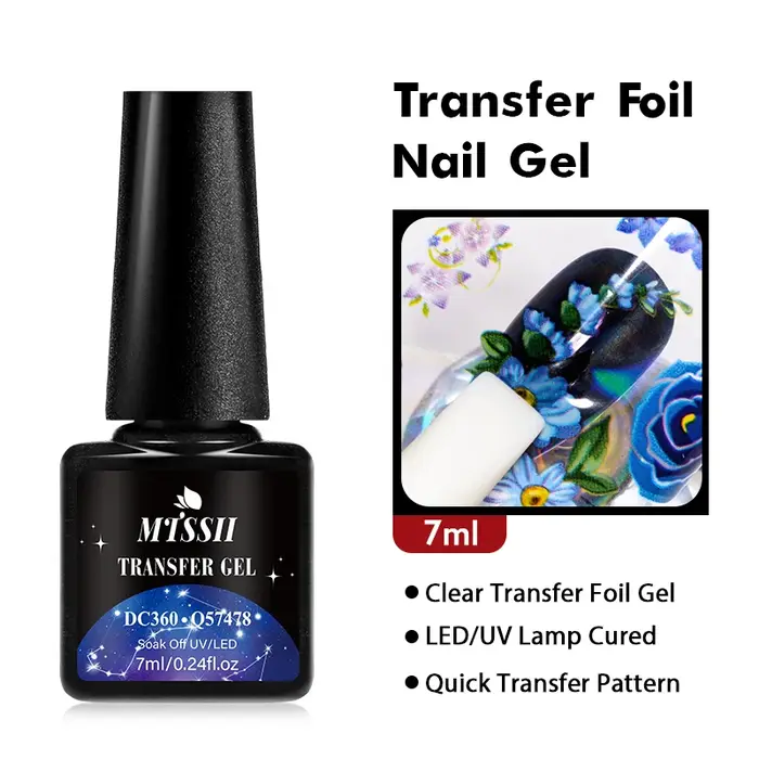 Vernis à ongles en feuille de transfert