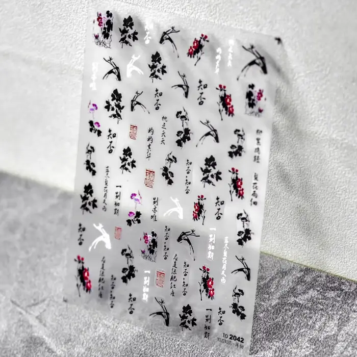 Autocollants 3D pour la décoration des ongles