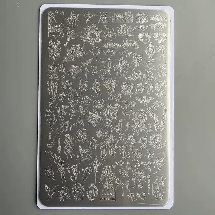 XMQ NAIL ART PLATES STAMPING PLATES D'IMAGE DE VENTES CAVÉES