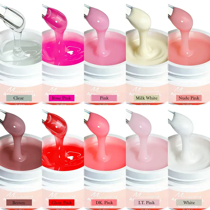 15g solide constructeur Gel durci