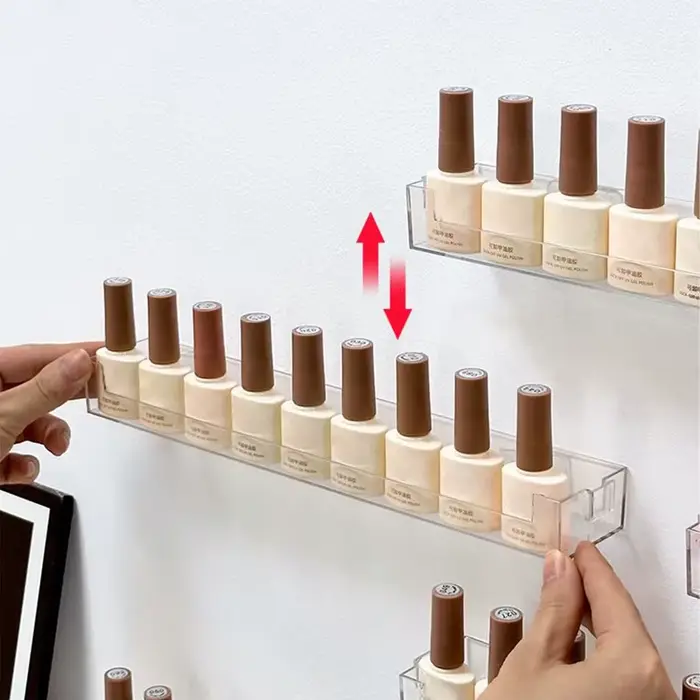Présentoir Transparent pour Verres et Pinceaux Cosmétiques