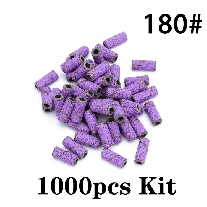 1000 pièces 3mm Mini zèbre ongles bandes de ponçage Machine électrique foret à ongles UV Gel acryliq