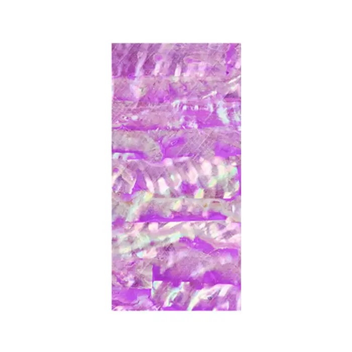 1Pc coquille d'ormeau tranche manucure ongles feuilles bricolage