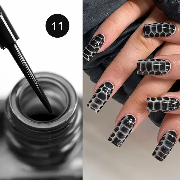 CANNI aquarelle encre pour ongles 9ml Venalisa effet fleuri
