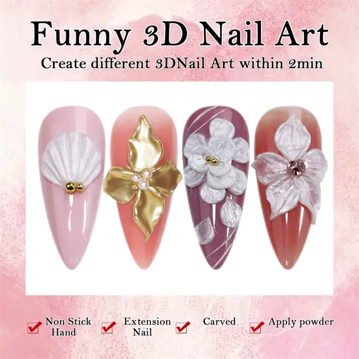 Gel de sculpture 3D pour ongles