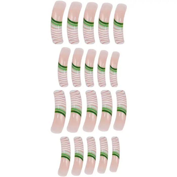 Faux ongles incurvés Extra longs