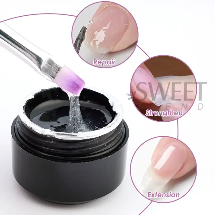 Vernis à ongles Gel réparé par fibres