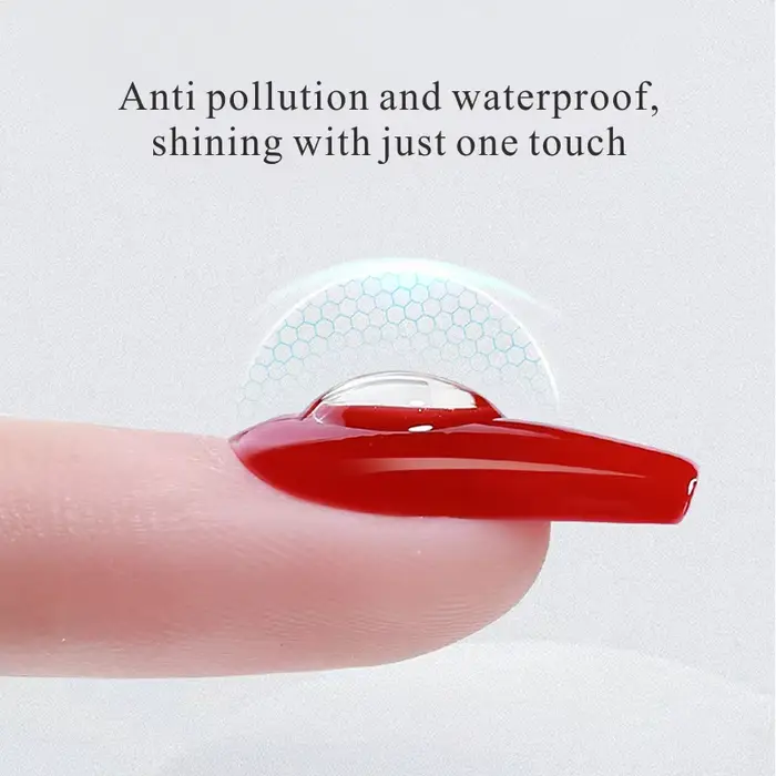Vernis à ongles gel transparent super brillant 15 ml