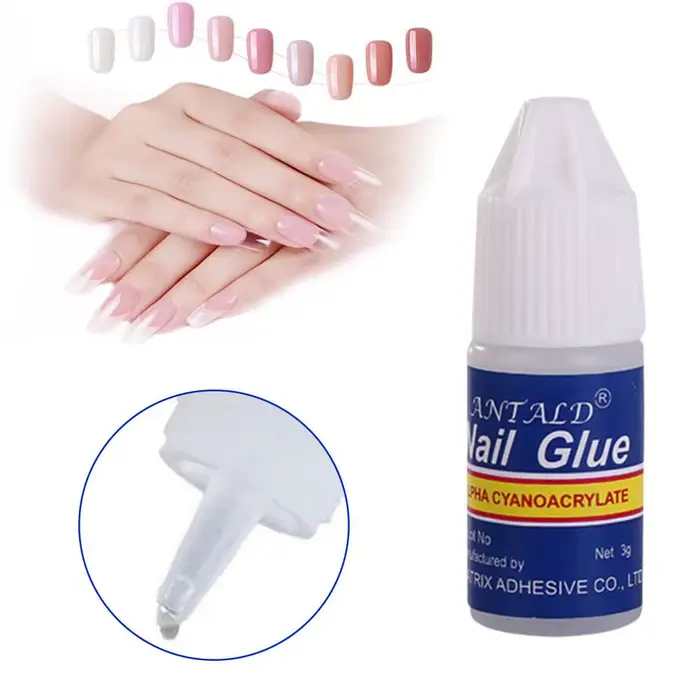 Colle à Ongles à vaccage Rapide pour Faux Ongles