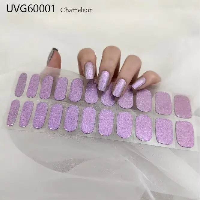 Gel semi - durci Nail Bar Nail Gel UV autocollants caméléon Aurora uñas gel Polish Pack ensemble com