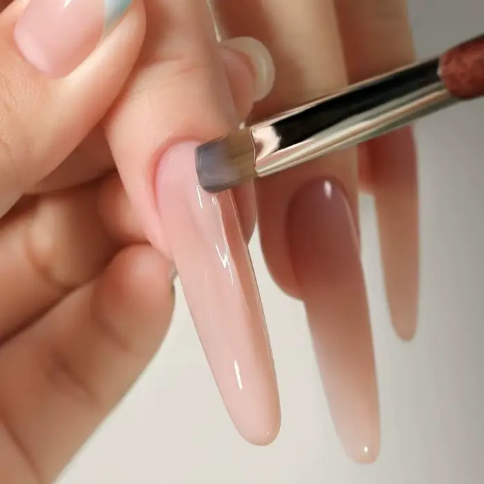 MRNAIL Masque à ongles allongé Noir et Blanc