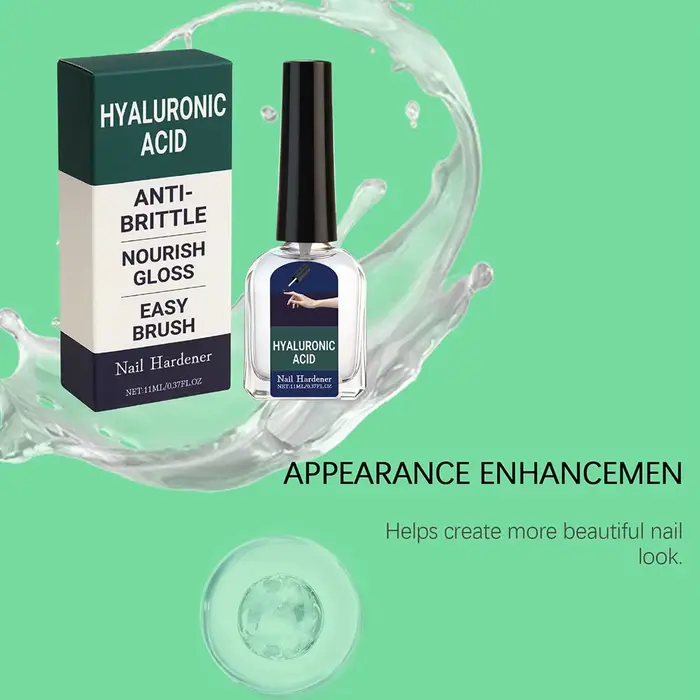 Gouttes de réparation d'ongles à l'acide hyaluronique