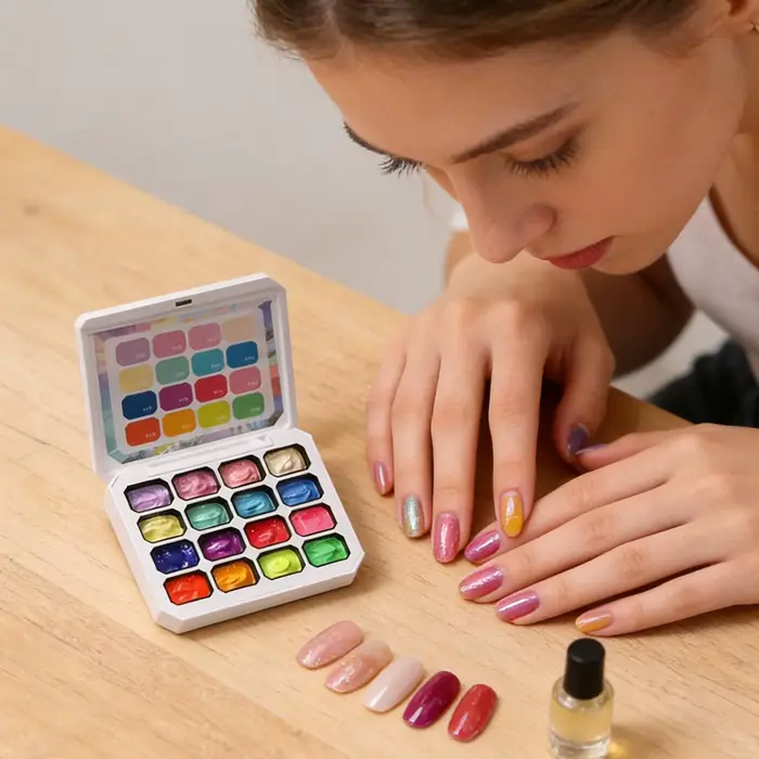 Gel de peinture 4-en-1 pour ongles