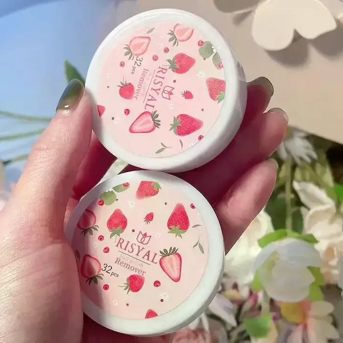 Fournitures jetables pour l'élimination des ongles, 32 pièces/boîte, naturel et sûr, serviette pour 
