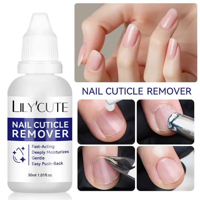 Gel Dissolvant de Cuticules 30ml – Adoucissant Rapide pour Peaux Mortes, Nettoyant Doux, Soin Manucu