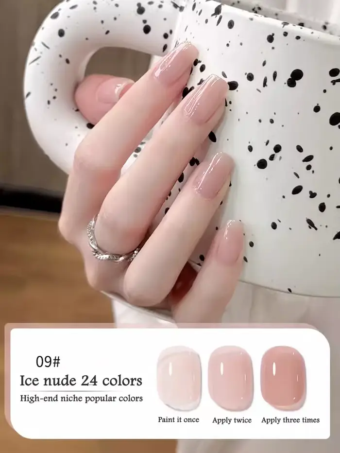 Verhéritage à Ongles Gel Nude Ice-Clear