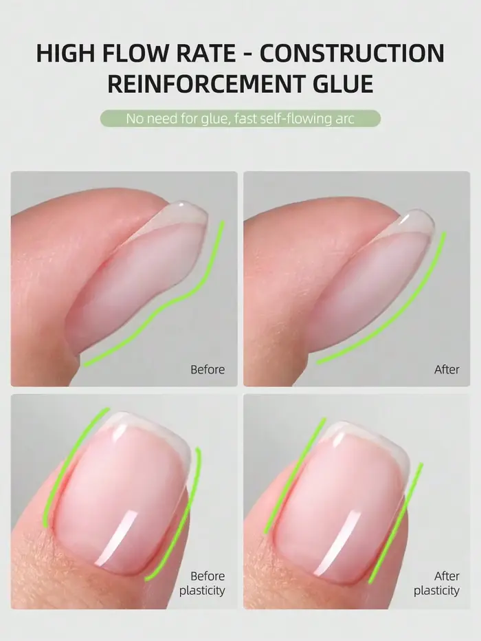 XEIJAYI 1 pièce 100g Gel de construction sans essuyage