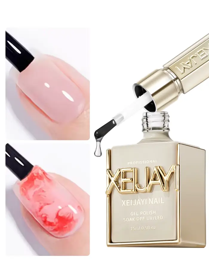XEIJAYI 1 pièce 15ml Gel fleuri pour ongles