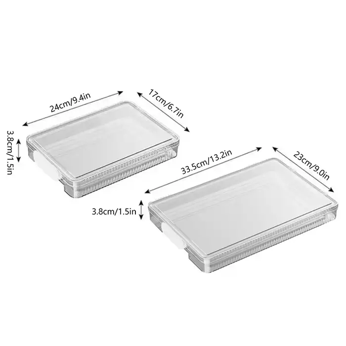 Boîte de rangement vide, ensemble d'emballage pour faux ongles, organisateur de manucure, fournitures pour ongles avec ruban adhésif Double face
