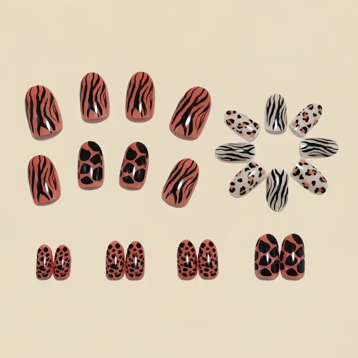 Faux ongles courts, mi-longs
