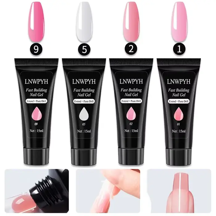 Kit de vernis à ongles Gel avec lampe UV