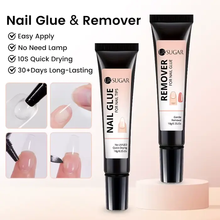 UR SUGAR 10g dissolvant de colle pour faux ongles conseils Gel presse