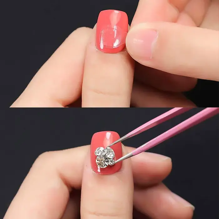 Colle à gelée pour faux ongles