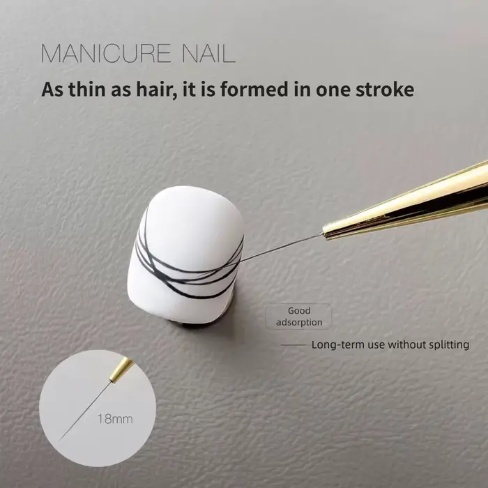 Ensemble de pinceaux professionnels pour Nail Art