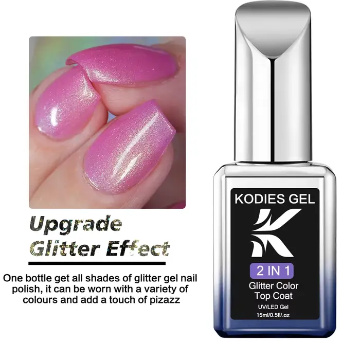 KODIES GEL-Verhéritage à Ongles Gel UV 2 en 1