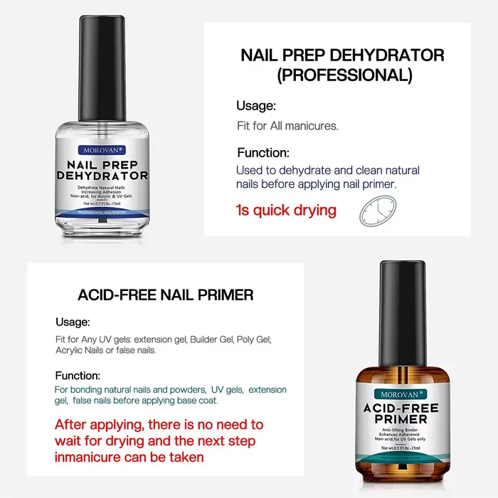 Déshydrateur d'ongles naturel Morovan