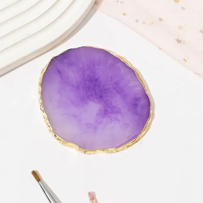 Palette ronde de couleur pour ongles