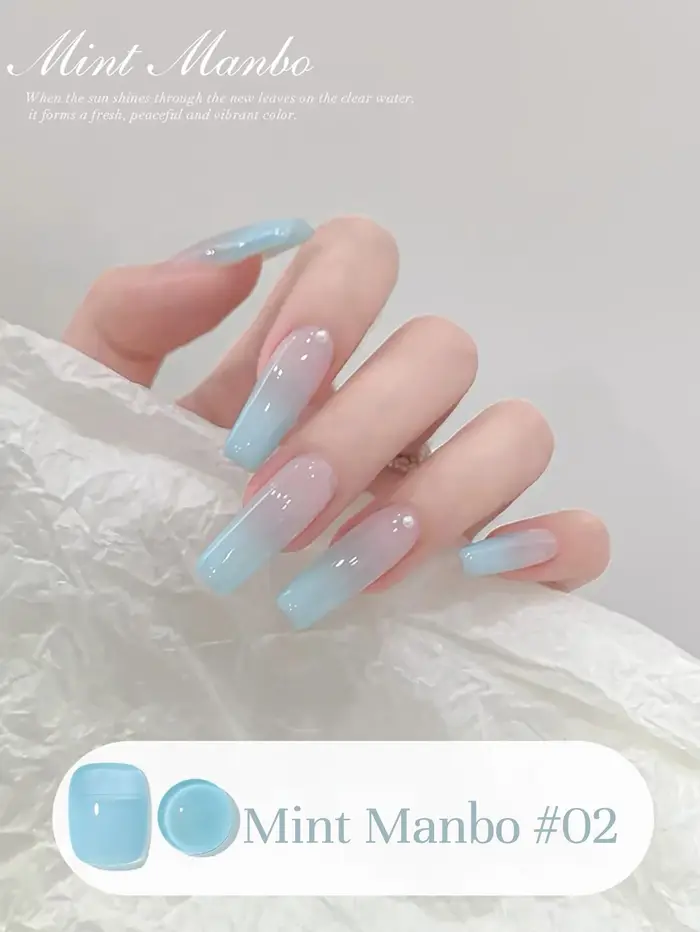 Vernis à ongles gel ZH 6 couleurs
