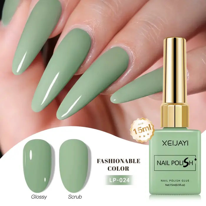 Ensemble de vernis à ongles vert (1/6 pièces) : une collection sélectionnée de verts saisonniers pou
