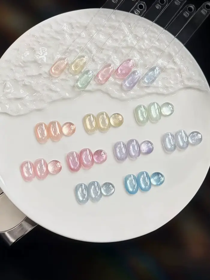 9 pièces de vernis à ongles gel tendance printemps/été 2026