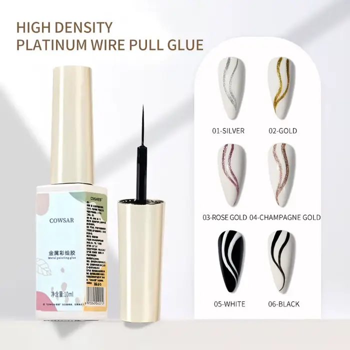 Vernis à ongles Gel à paillettes réfléchissantes 5D