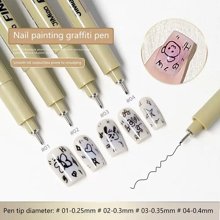Stylo de dessin pour nail art