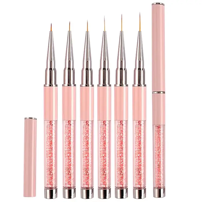 Stylo pinceau rose pour Nail Art