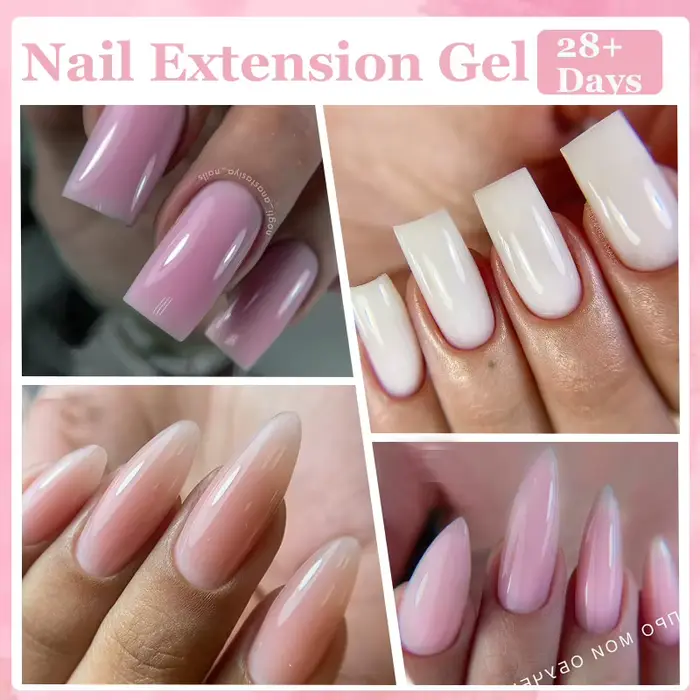 LILYCUTE Extension vernis à ongles Gel paillettes