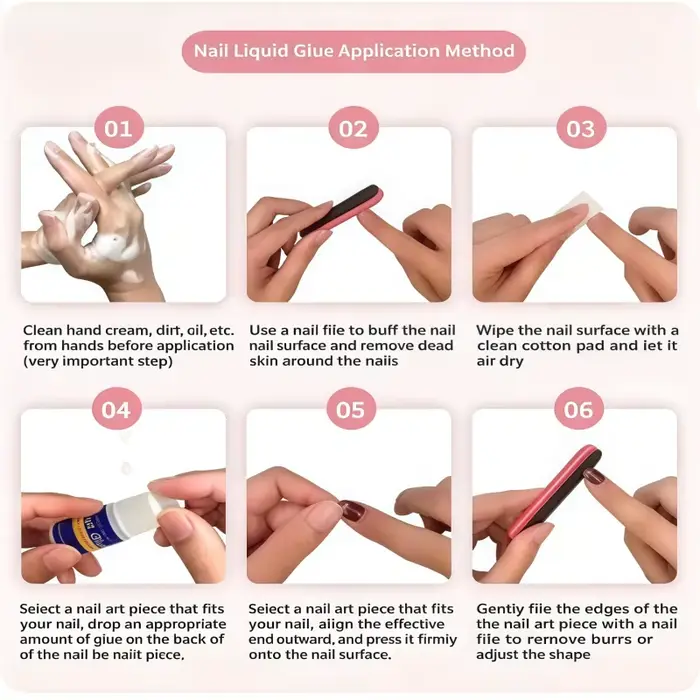 10 faux ongles ultra-longs rouge vampire et noir dégradé couleur sang