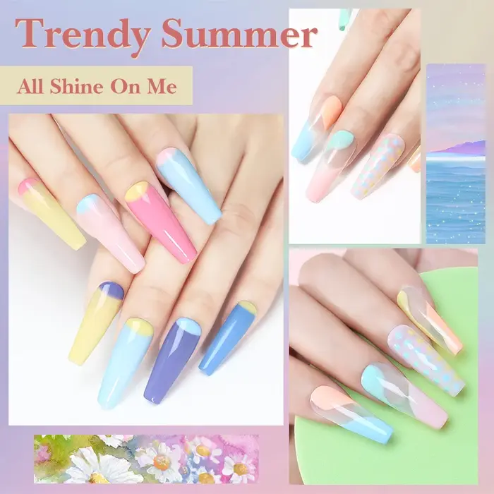 Vernis à ongles en gel NAILCO Hema Tpo Free 15ml, semi-permanent, à faire tremper, UV LED, base et top coat, pour nail art, fournitures pour ongles