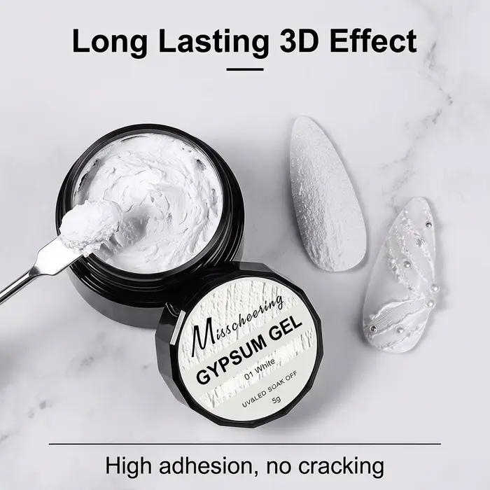 Misscheering Gel à ongles 3D en gypse 5g