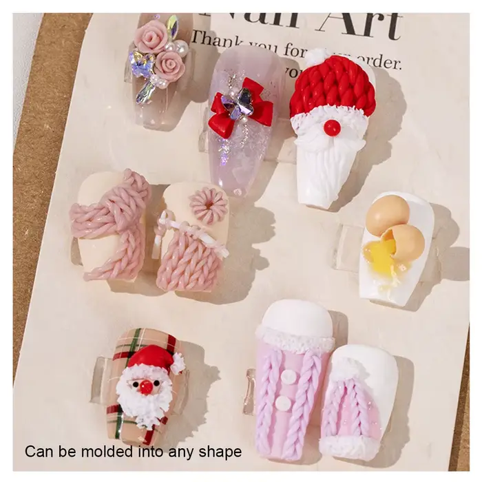 Gel de pâte à modeler UV pour Nail Art, bricolage, modèles de sculpture, Gel de plasticité 3D, sculp