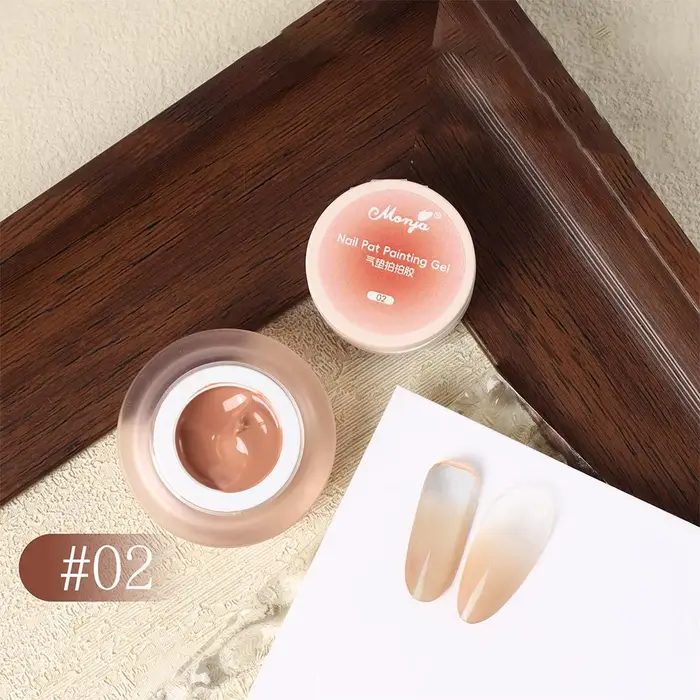 Gel pour nail art dégradé