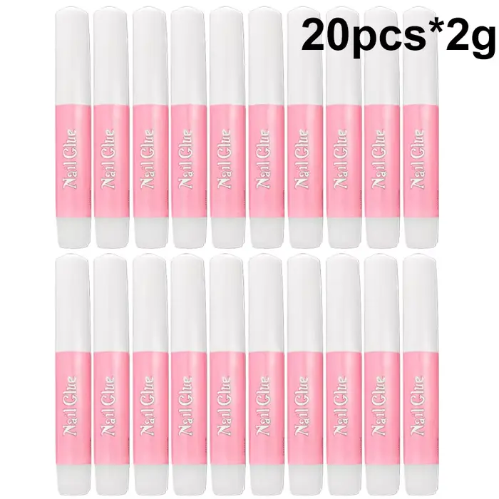 Colle transparente pour ongles