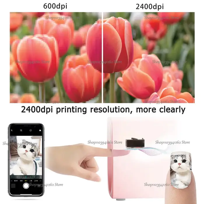 2026 O2nails imprimante Mobile Machine à ongles X11 avec corps en métal professionnel 3D équipement de Nail Art Salon de manucure Intelligent Ce