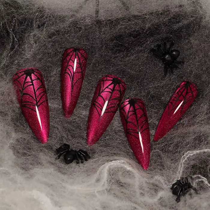 Impact visuel Halloween presse sur ongles différents Styles atmosphère Festive