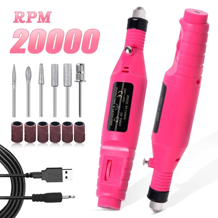 Ensemble de ponceuse à ongles électrique