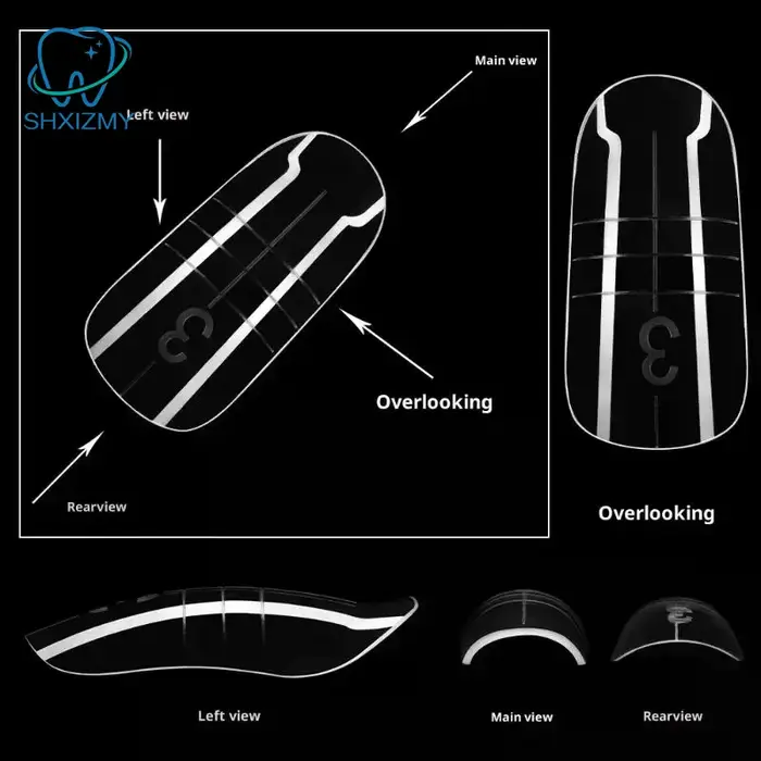 140 pièces/boîte couverture complète faux ongles Ultra mince clair presse sur orteil pied ongles conseils artificiel acrylique faux ongles Art manucure outil