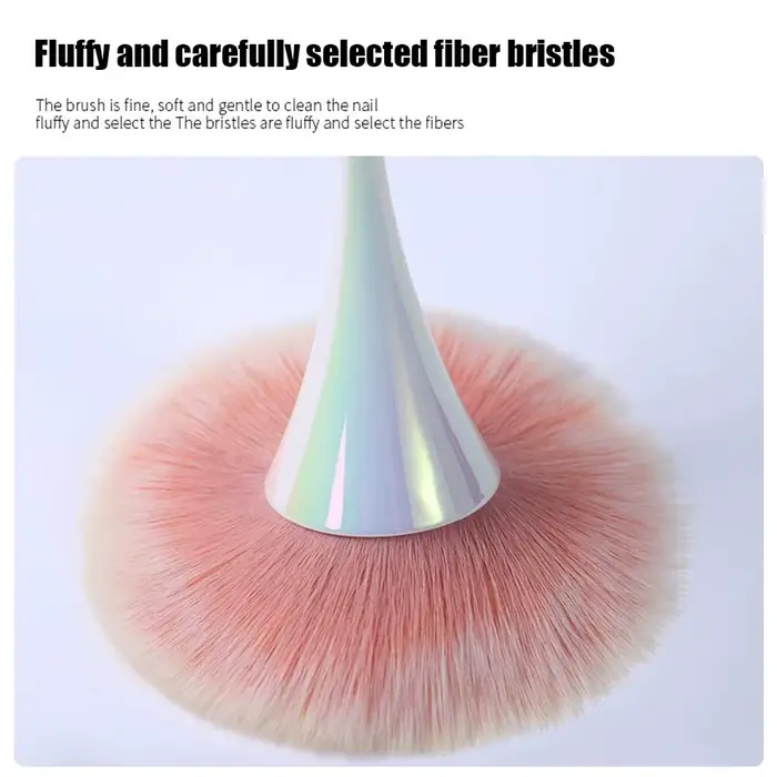 Brosse de nettoyage de la poussière des ongles