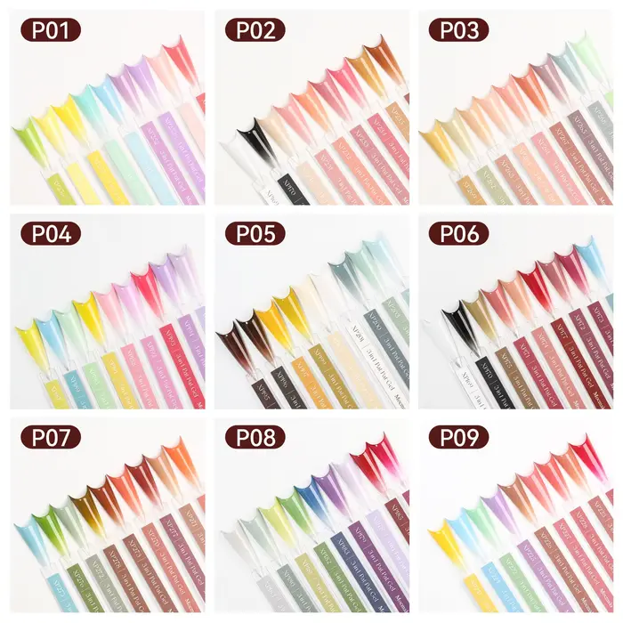 Mocmaki 4-en-1 Gel Ombre pour Ongles